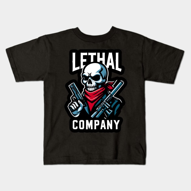 Lethal Company Kids T-Shirt by aswIDN